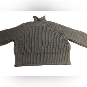 H&M Sage Green Knit Sweater Size M